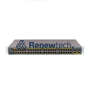 CISCO WS-C2960-48TT-S - Cisco Catalyst 2960 Series 48-Port switch ( 48x 100MB, 2x 1G Base-T) with Integrated PSU, LAN Lite