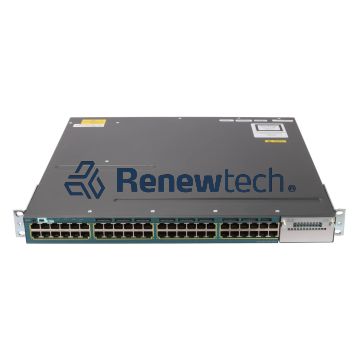 CISCO WS-C3560X-48P-S - Cisco Catalyst 3560X Series 48-Port PoE+ switch (48x 1G Base-T (30W PoE) with 715W PSU, IP Base