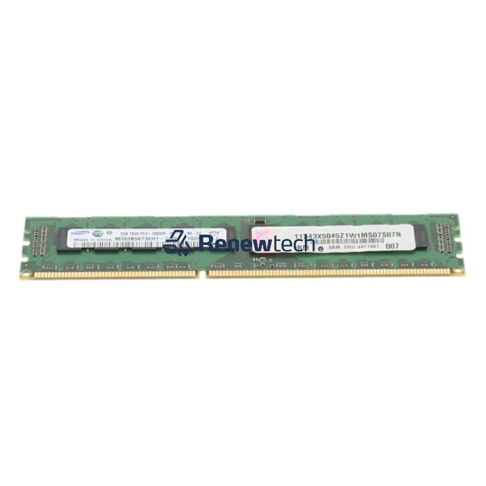 2GB (1x2GB, Dual Rank x8) PC3-10600 CL9 ECC